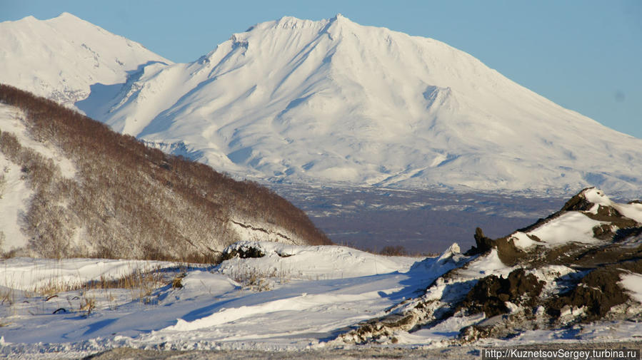 Авачинский вулкан Петропавловск-Камчатский, Россия