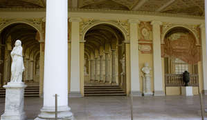 Павловск. Пример перспективной живописи П.Гонзаго.