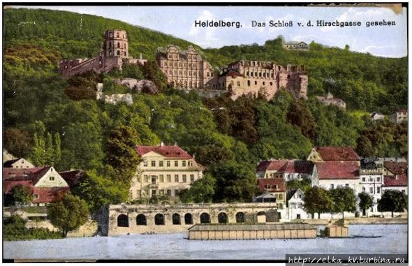 Гейдельберг романтический Гейдельберг, Германия