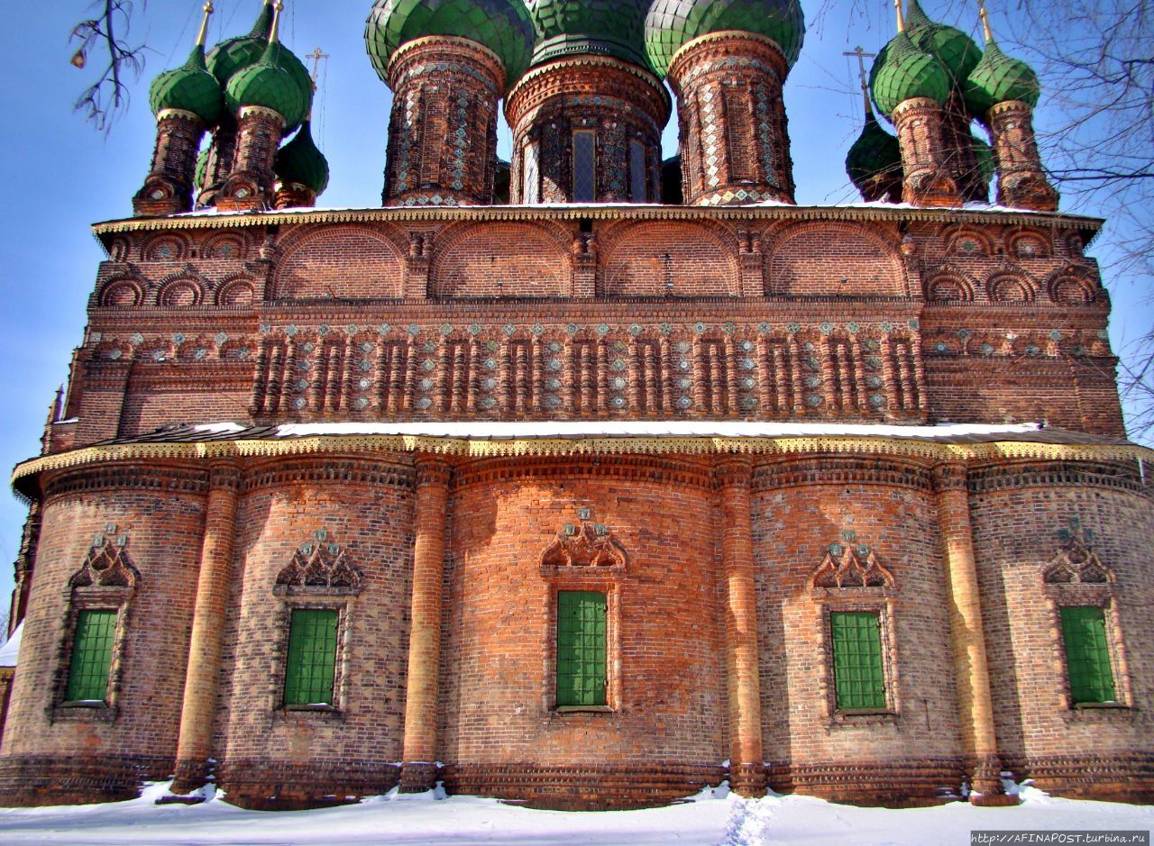 Храм Иоанна Предтечи Ярославль, Россия