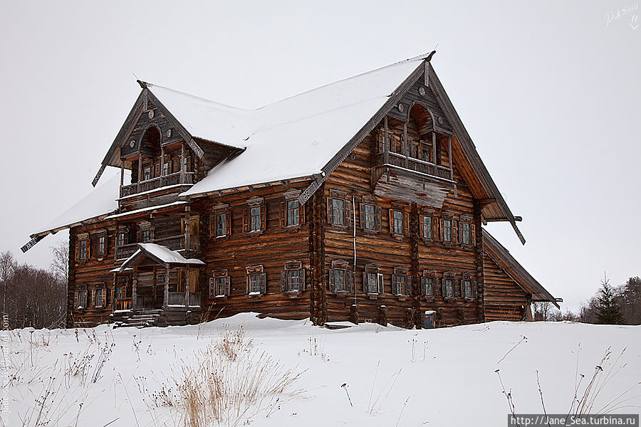 Дом Сергина из деревни Мунозеро