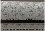 Кружево, льняная нить, шитьё иглой. Алансон, 1857-1880г.г. Предположительно кружево входило в гардероб императрицы Марии Александровны, супруги Александра II.