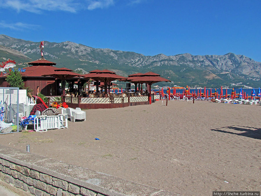 пляж — главное достояние Бечичи Бечичи, Черногория
