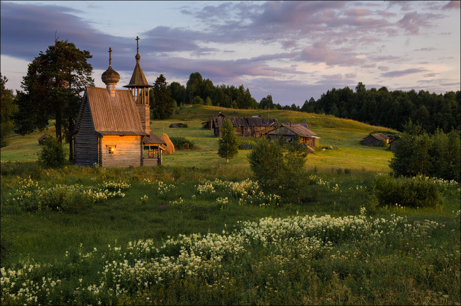 Деревня Глазово Вершинино, Россия