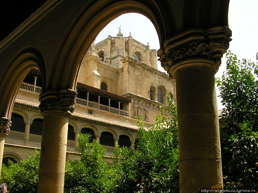 монастырь св Иеронима Гранада, Испания