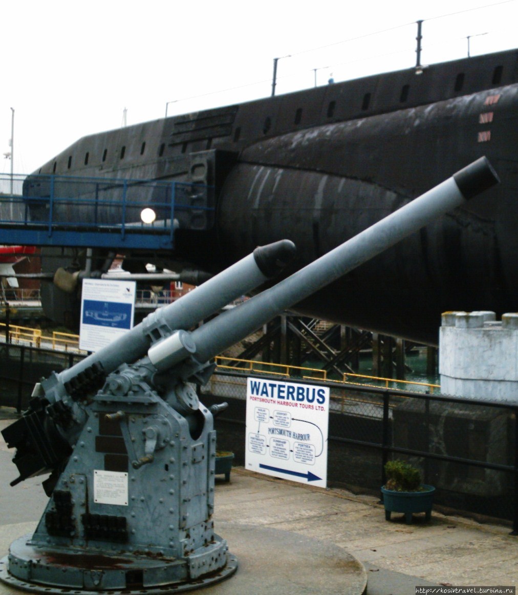 Галопом по Британии. Госпорт и его музей подводной лодки Госпорт, Великобритания