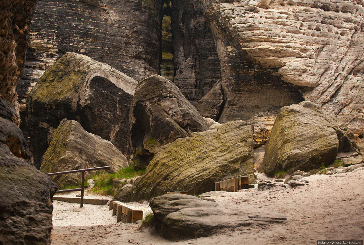 В лабиринте Тиских скал.Часть 2-я: 2015 год Чешская Швейцария Национальный Парк, Чехия