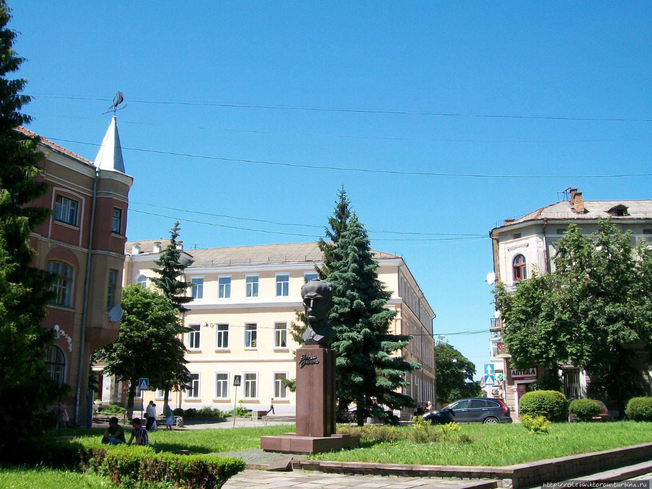 Прогулка по Тернополю в летний день Тернополь, Украина