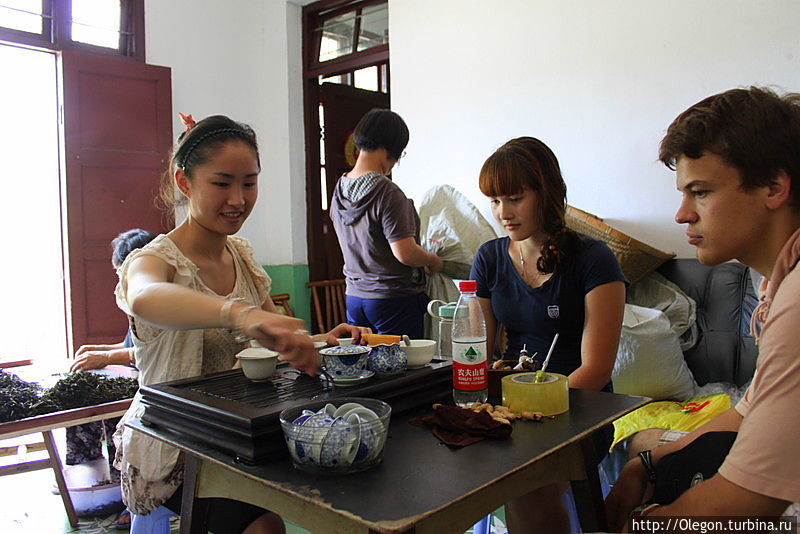 В каждом доме вам проведут чайную церемонию