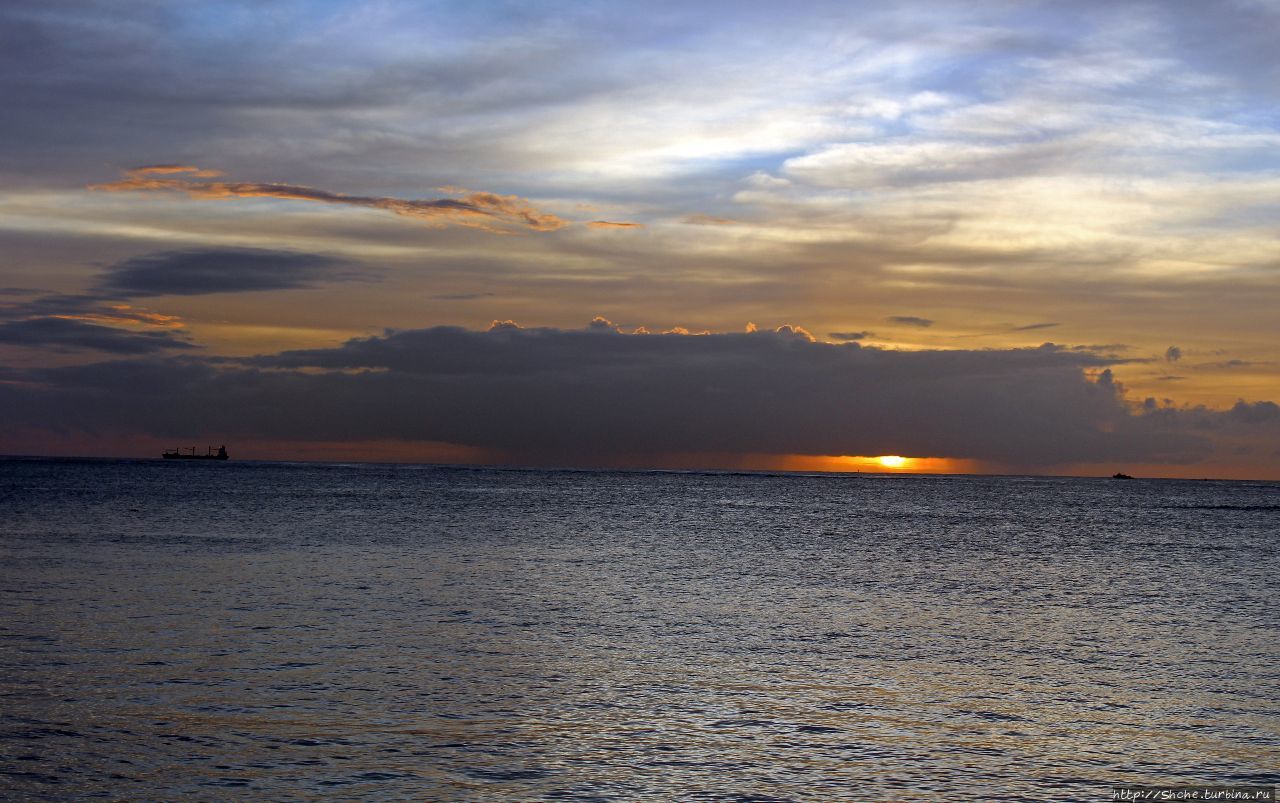 Пляж Микро Гарапан, остров Сайпан, Марианские острова