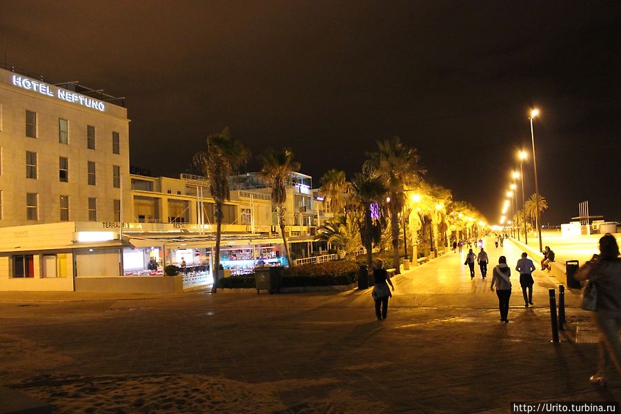 Набережная Paseo Maritimo