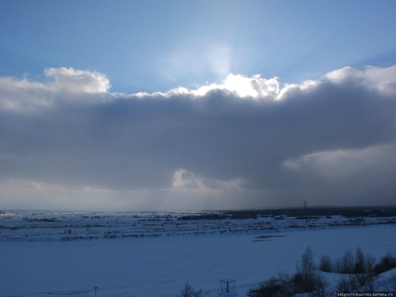 Прогулка по заснеженному Томску Томск, Россия