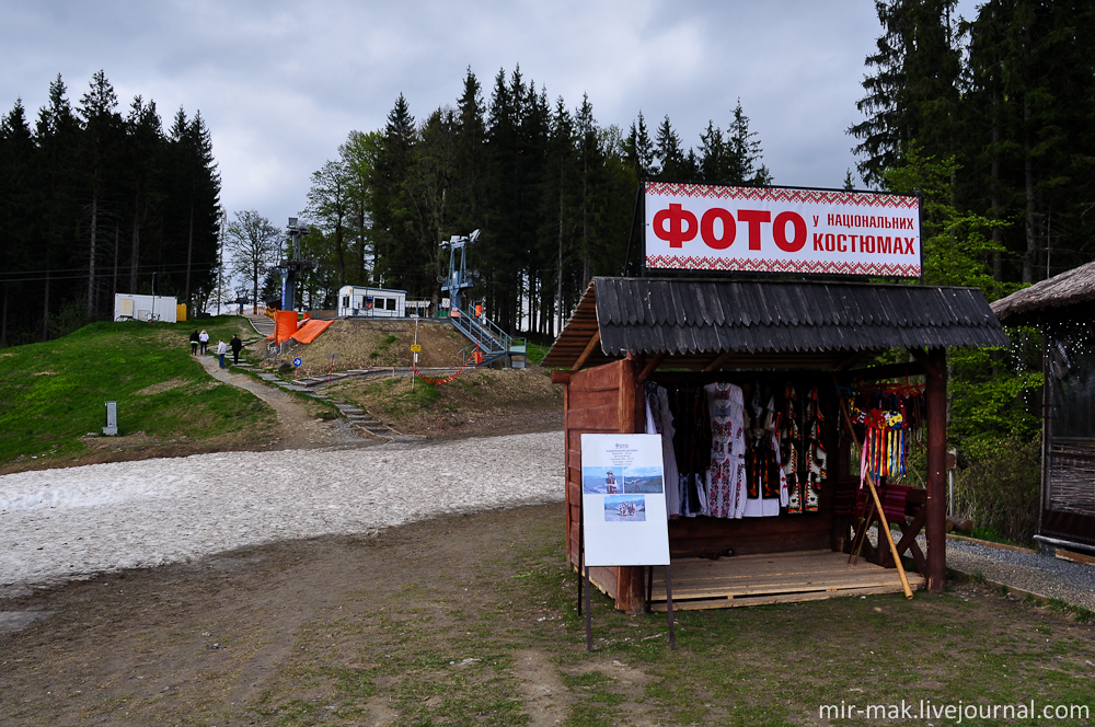 … и фото в национальных костюмах. Ивано-Франковская область, Украина