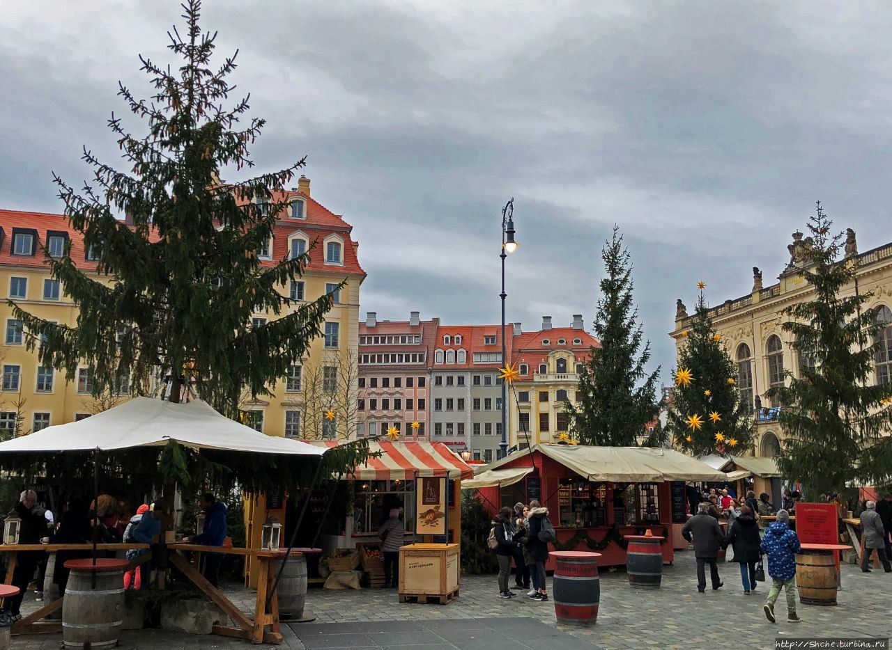 Ноймаркт (Новая площадь) Дрезден, Германия