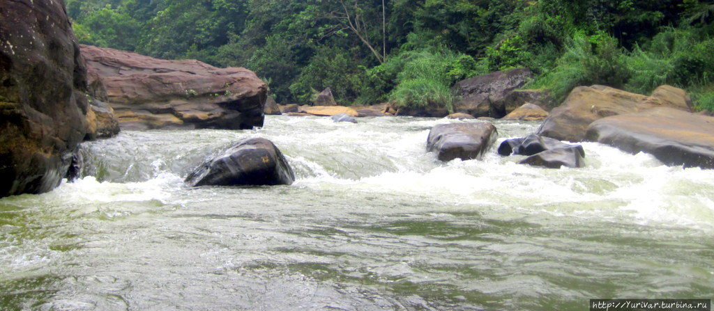 Рафтинг на реке Келани в Шри Ланке Китулгала, Шри-Ланка