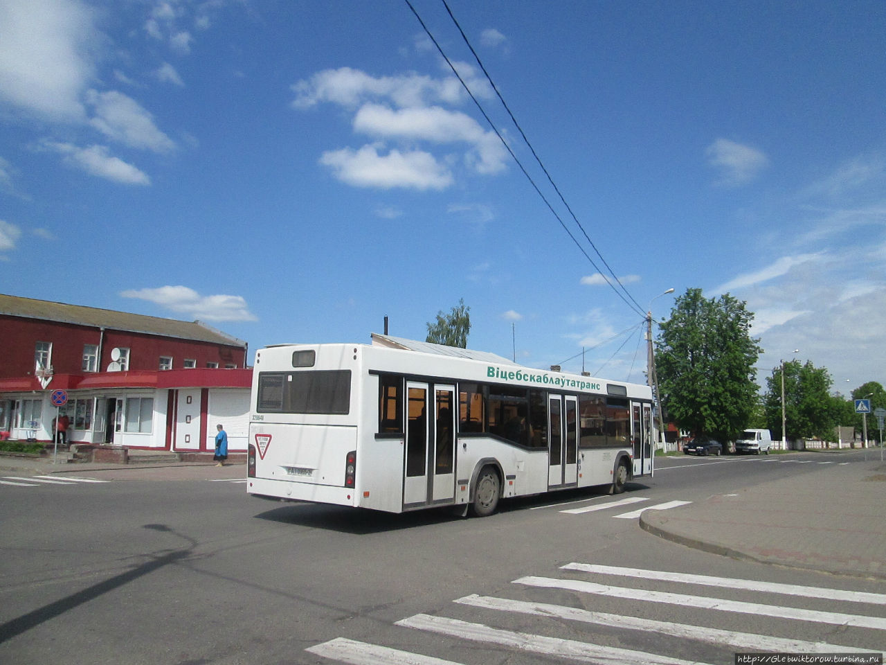 Транспортные особенности города — Автостанция и ж / д вокзал Верхнедвинск, Беларусь