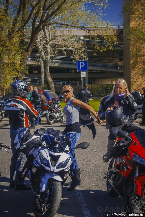 Открытие мотосезона в Риге Рига, Латвия