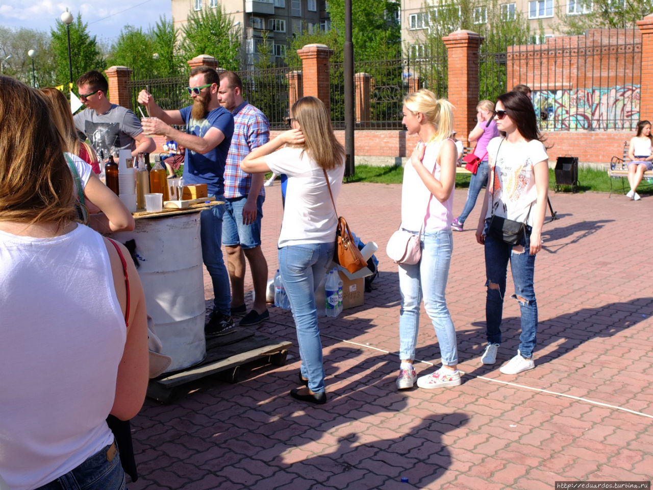 Летний Красноярск. Рестодей на Каменке. Красноярск, Россия