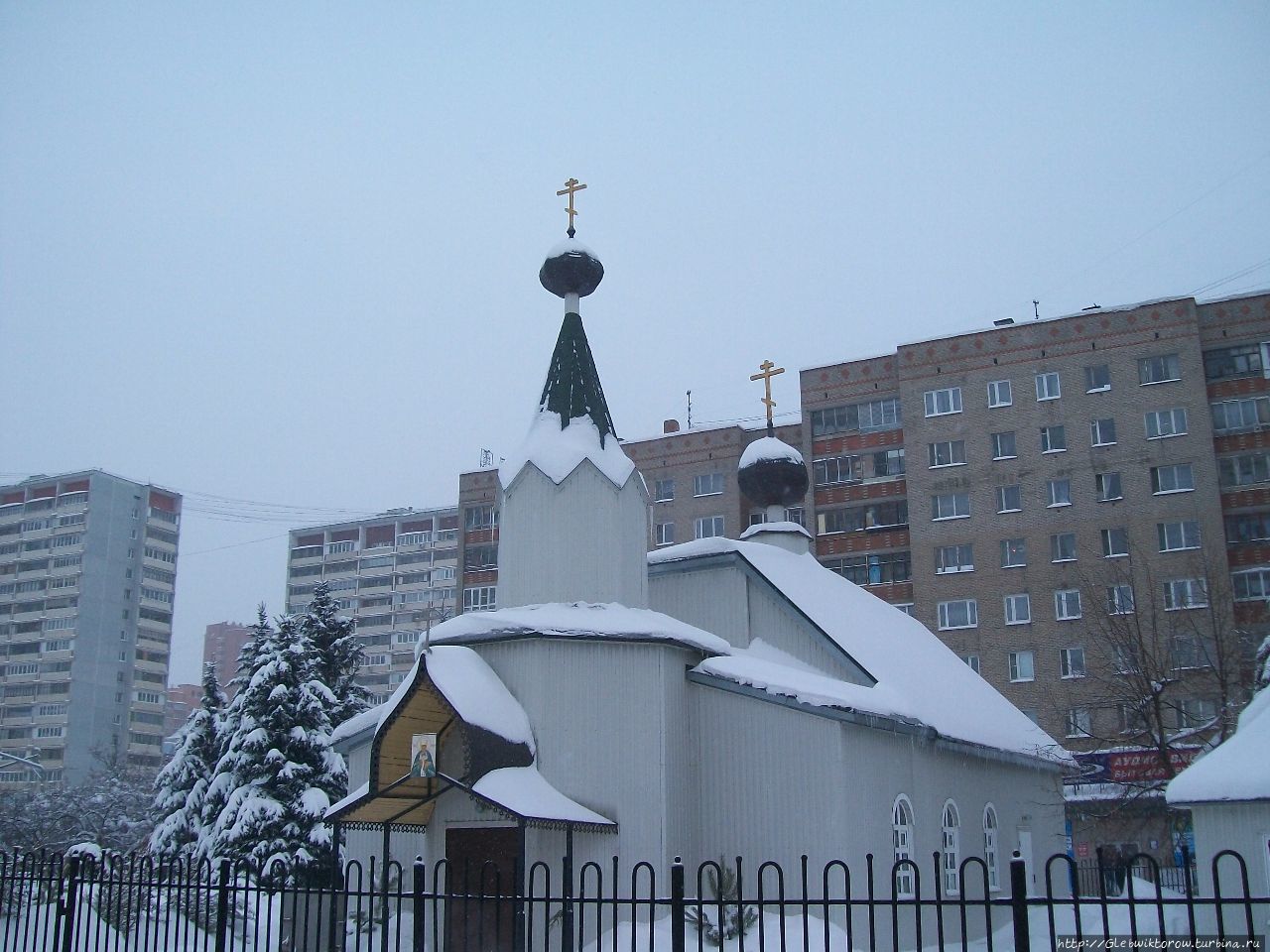 Прогулка по центру города Дзержинский, Россия