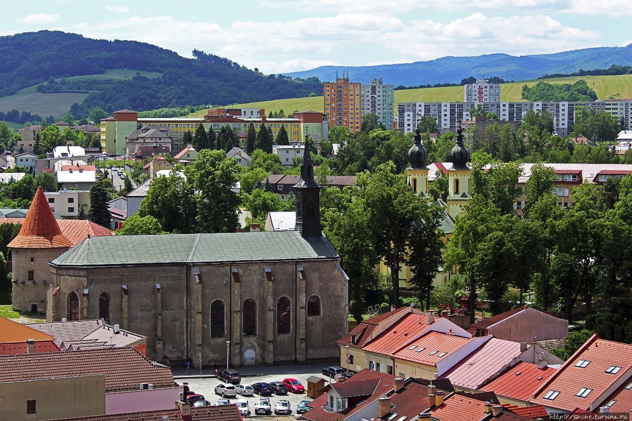 Башня Базилики св. Эгидия Бардейов, Словакия