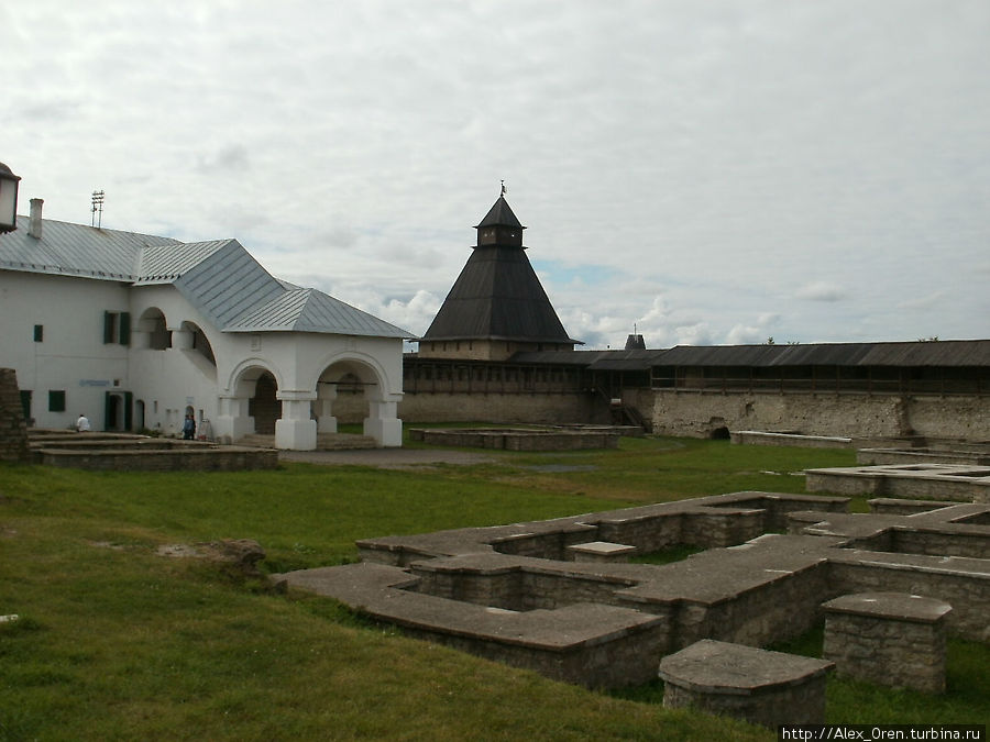 Самая западная русская твердыня Псков, Россия