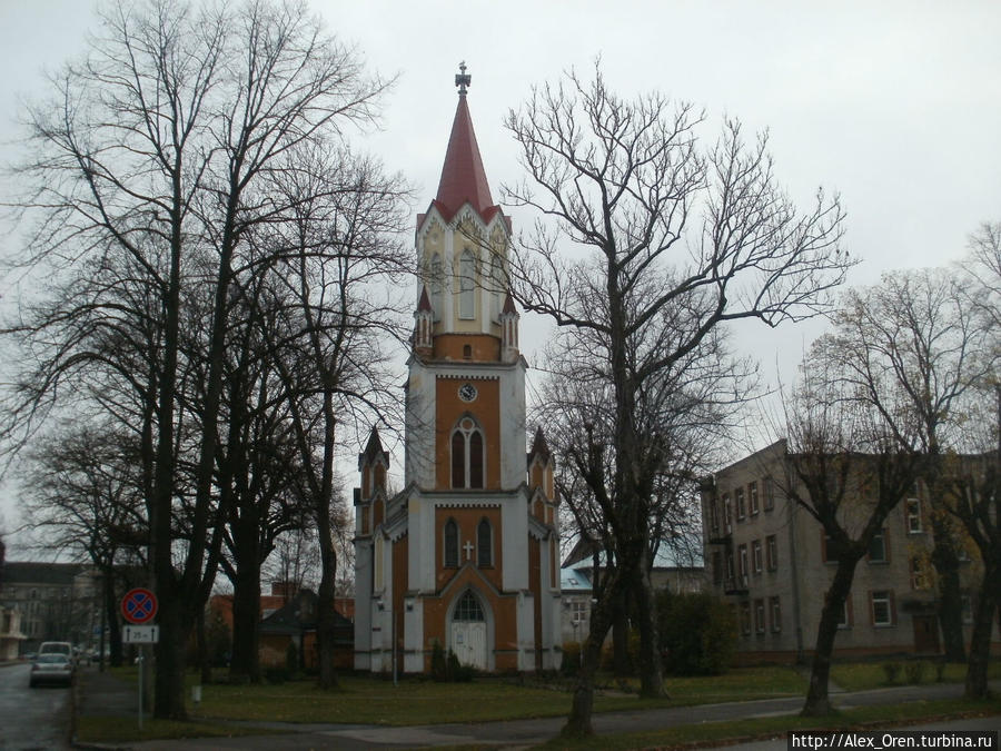 Лютеранская церковь Св. Иоанна (1845 год) Елгава, Латвия