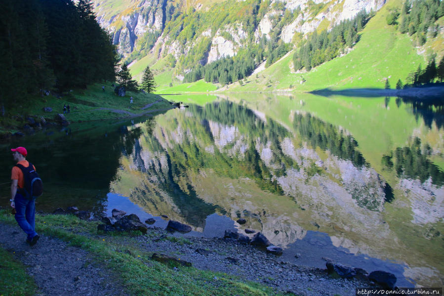 Озеро Альпийское Озеро Зееальпзее (озеро), Швейцария