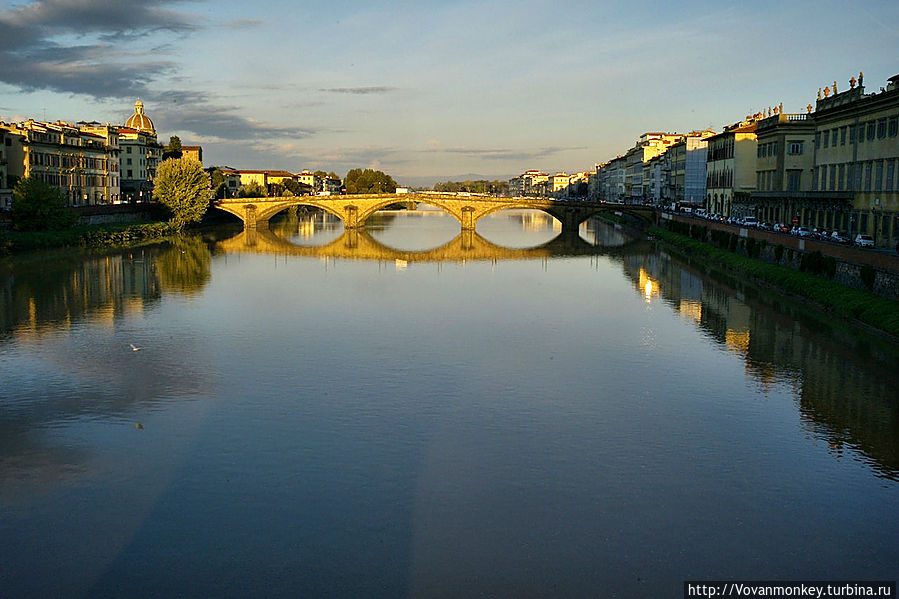 Мост Карайя (Ponte alla Carraia ) Флоренция, Италия