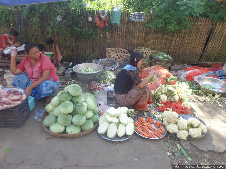 Market Thiri Myaing Янгон, Мьянма