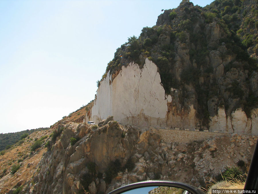 Дорога в Кекова Средиземноморский регион, Турция