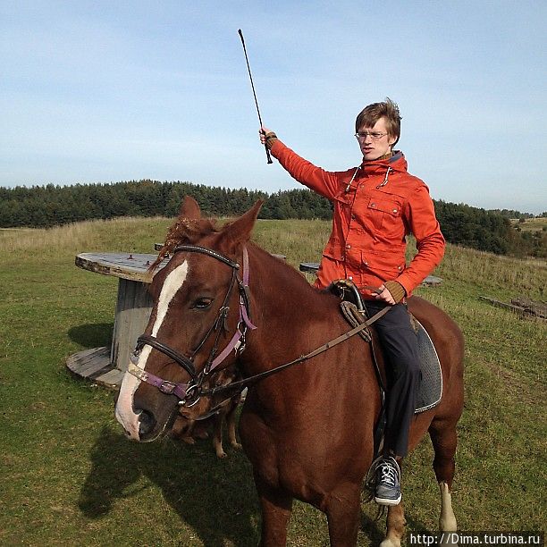 А это я и лошадь Линда. Санкт-Петербург, Россия