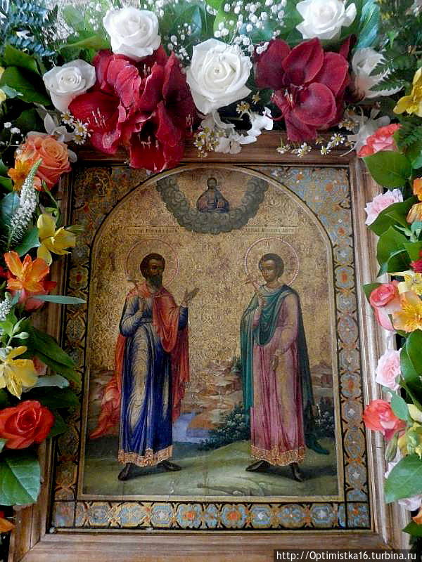 Икона святых мучеников Фрола и Лавра (фото из интернета) Москва, Россия