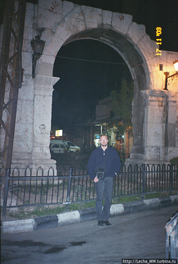 Римская триумфальная арка на Via Recta (Прямая улица) Сирия