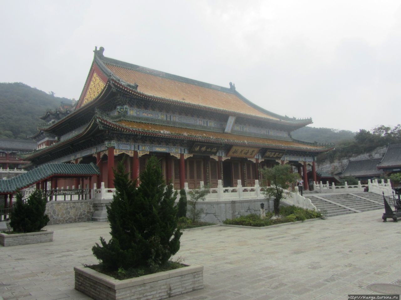 Возрожденный Горный храм Тяньмэнь и синекудрый Будда.  Ч.39
