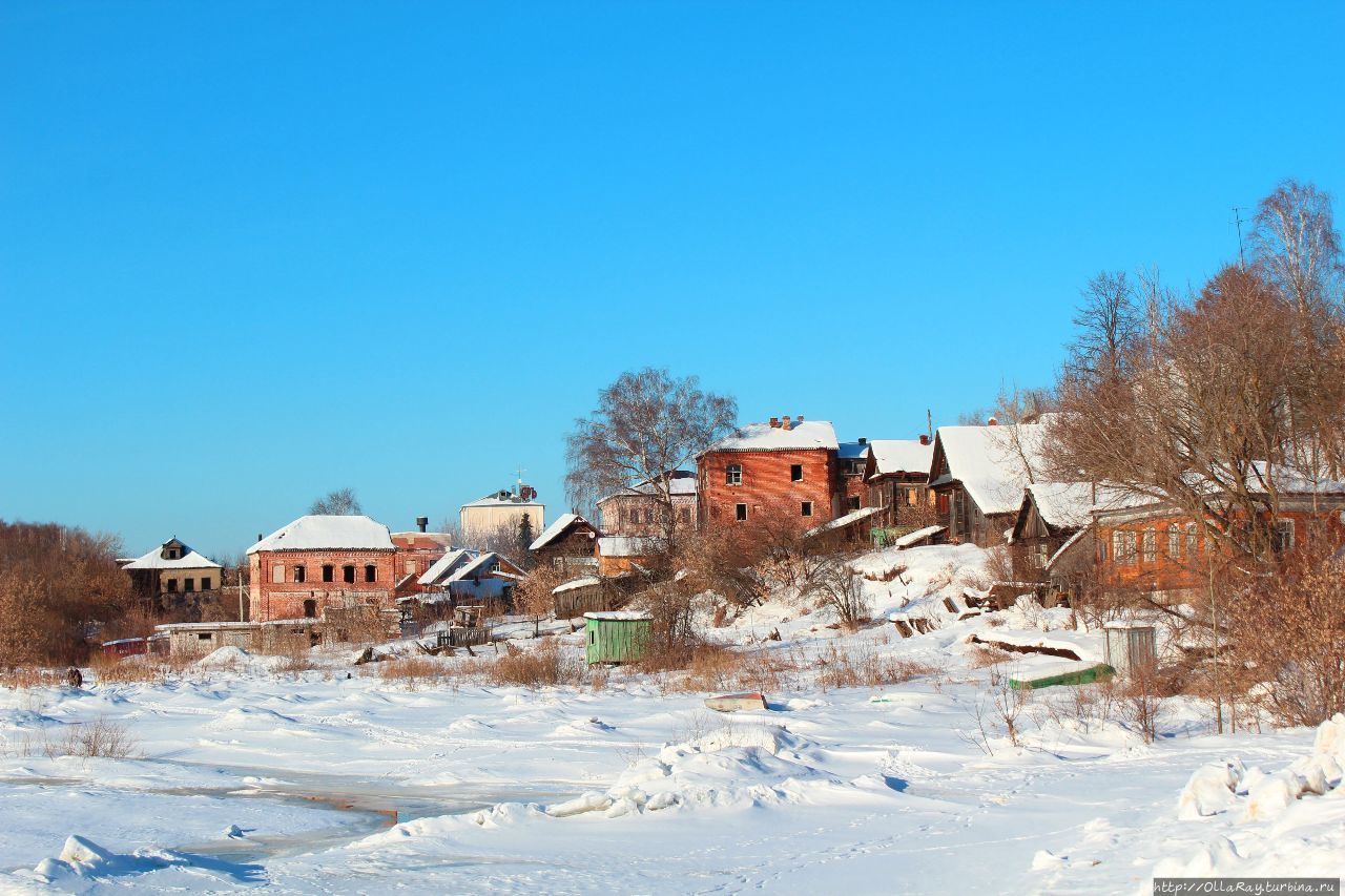 Городец. Март на Волге (альбом с пометками). Городец, Россия