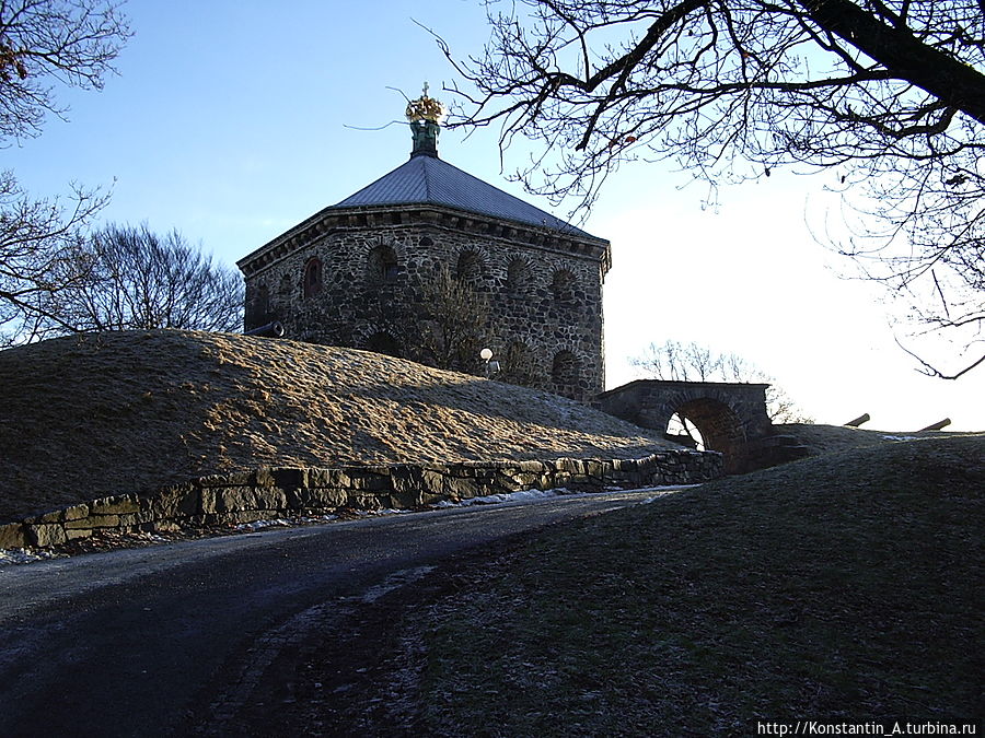 дорога у крепости Гётеборг, Швеция