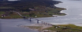 Мост Sørstraumen, Северная Норвегия.