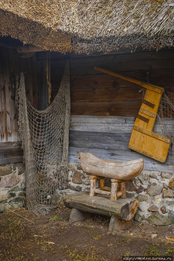 Рыбацкое подворье в Латвийском этнографическом музее Рига, Латвия