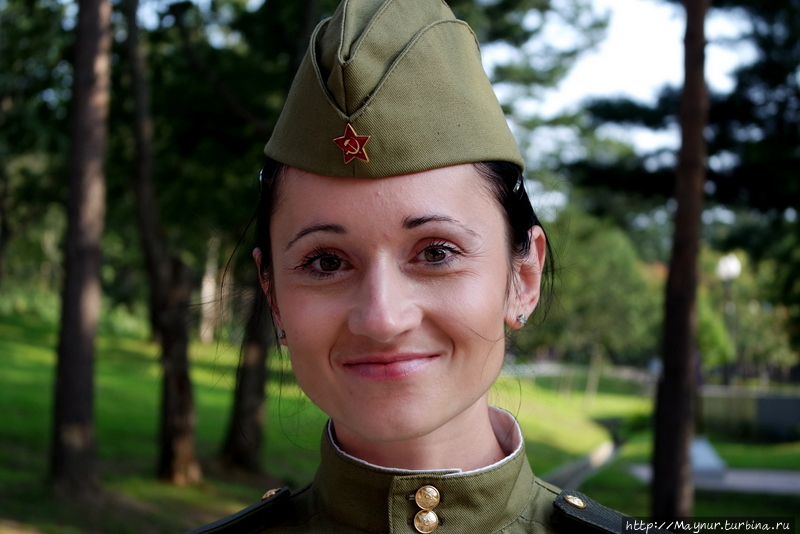 Глядя на это лицо сразу вспоминаешь фильм  А зори здесь тихие. Южно-Сахалинск, Россия