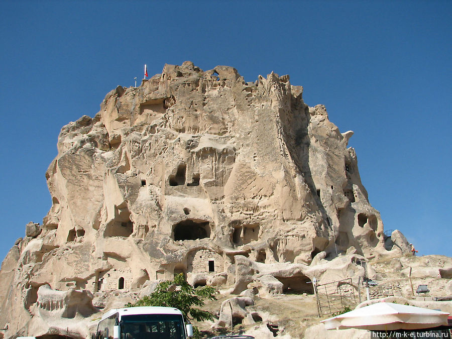 Три крепости Учхисар Учхисар, Турция