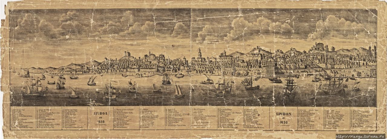 Лиссабон от форта Сан-Лур