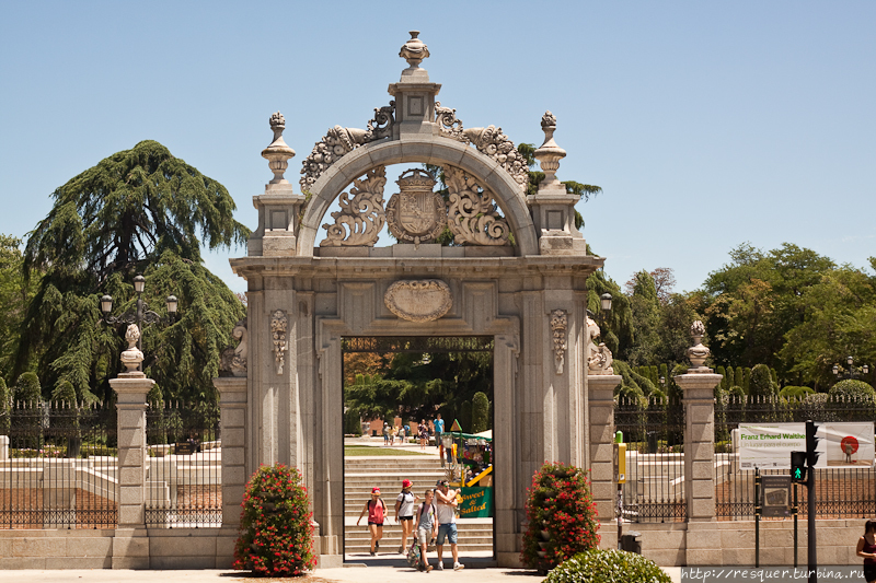 Парк Ретиро (Parque del Retiro) Бургос, Испания