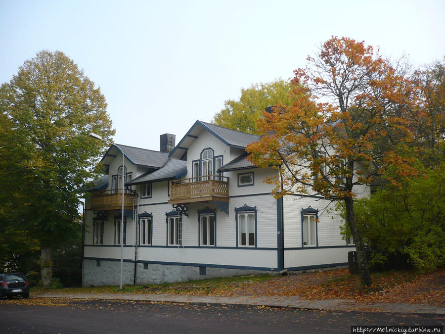 Прогулка по центру столицы Аландских островов Мариехамн, Аланды