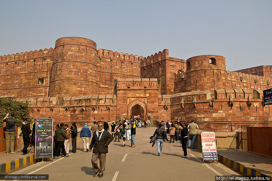 Красный форт Агра, Индия