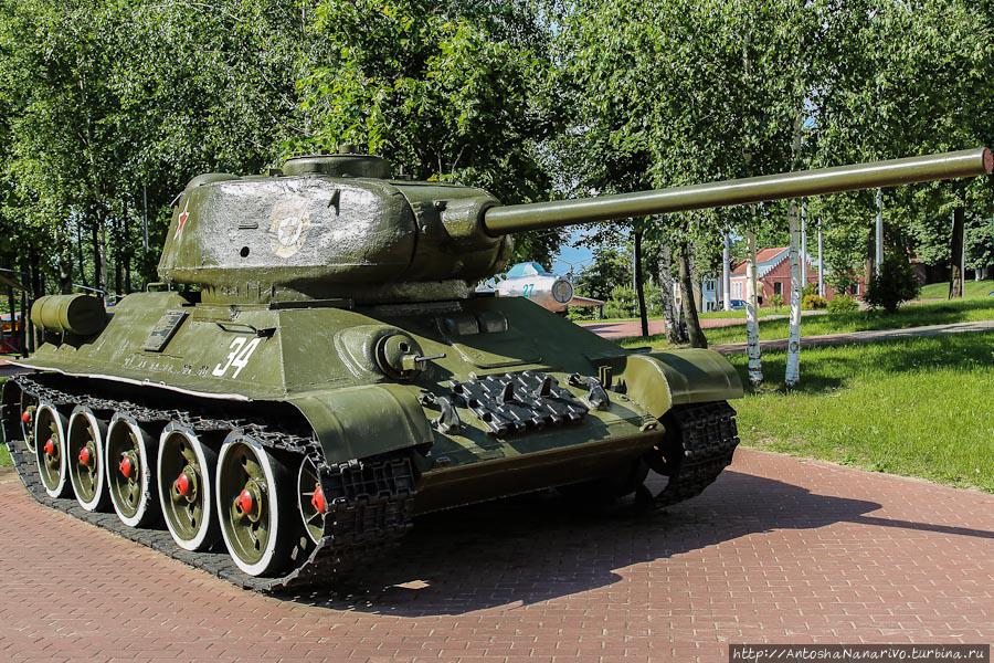 Т-34. Витебск, Беларусь