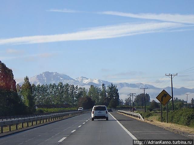 Дорога в Пуэрто Монт Пуэрто-Монт, Чили