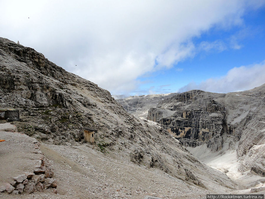Трансальпийское путешествие. Глава 1. Доломитовые Альпы Канацеи, Италия
