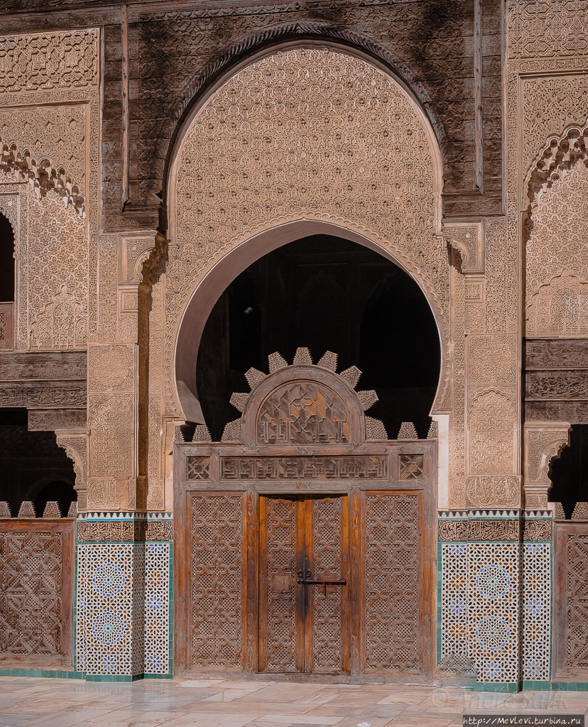 Медресе Бу-Инания Фес, Марокко