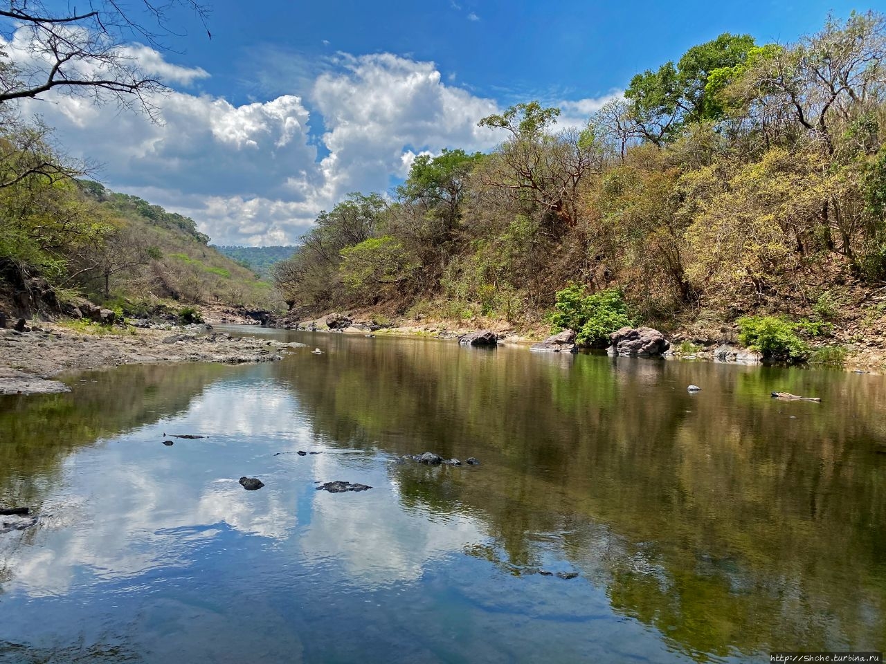 Каньон реки Торола / Rio Torola canyon