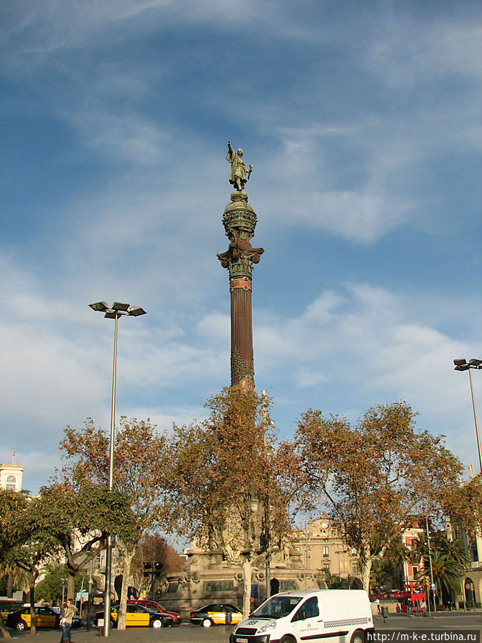 Монумент Колумба Барселона, Испания